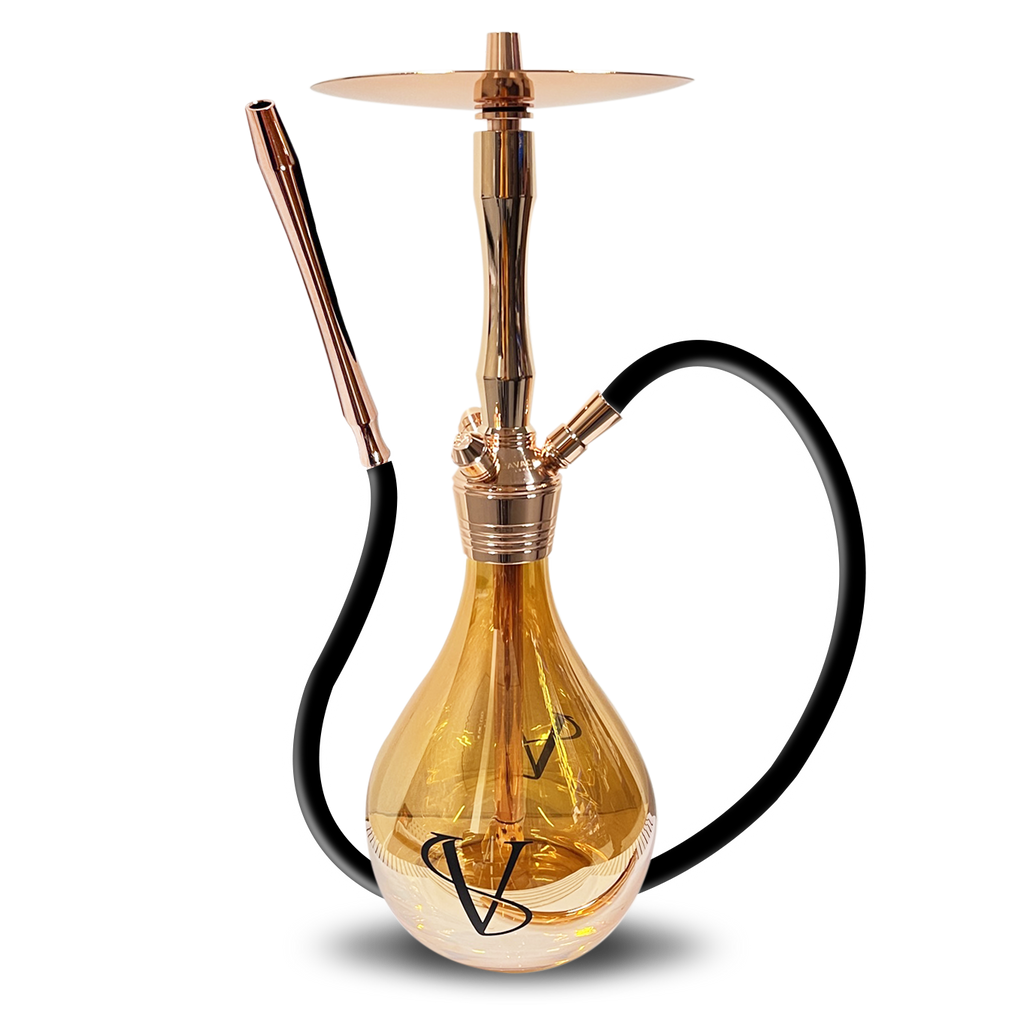 SAVACCO NANO SHISHA ROSE GOLD Premium Portable Hookah for Exquisite