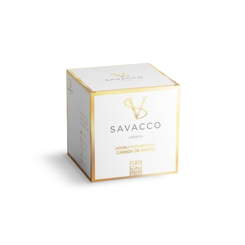 SAVACCO 26MM COCONUT CHARCOAL - 1KG