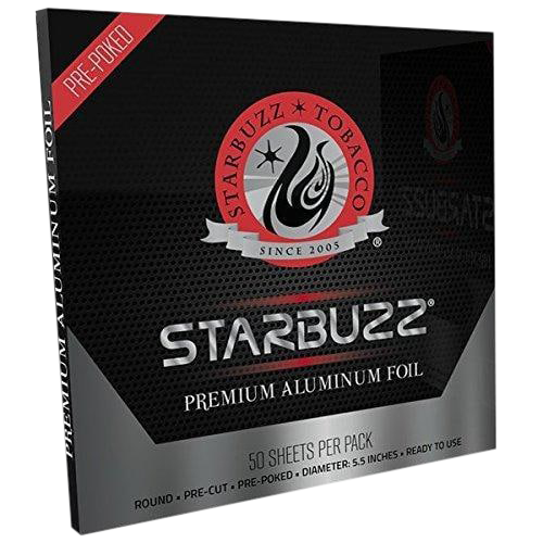 STARBUZZ PRE-POKED ROUND ALUMINUM FOIL 5.5 - PACK OF 50